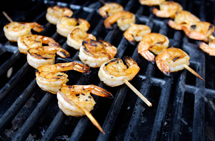 Sriracha Shrimp Skewers with Pineapple – Homemade with an Upgrade